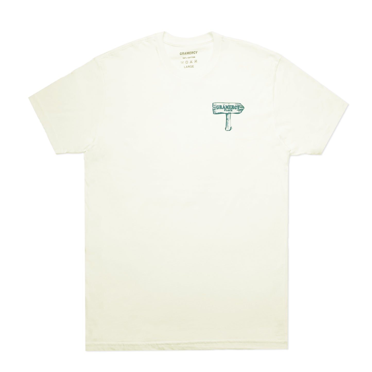 GRAMERCY PLACE TEE CREAM