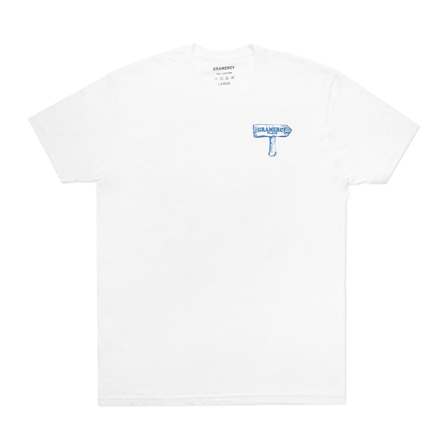 GRAMERCY PLACE TEE WHITE