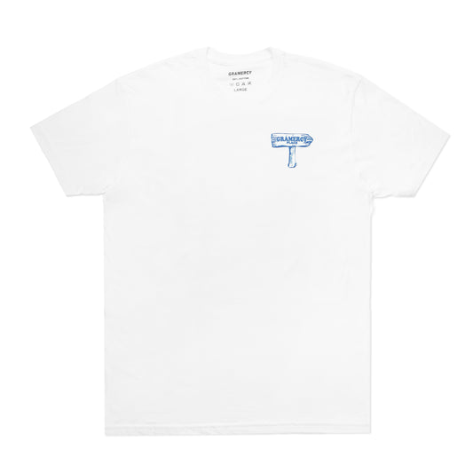 GRAMERCY PLACE TEE WHITE